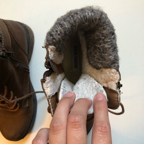 Steve Madden Combat Boots - Picture 3 of 4